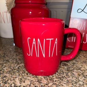 NWT Rae Dunn “Santa” ceramic mug